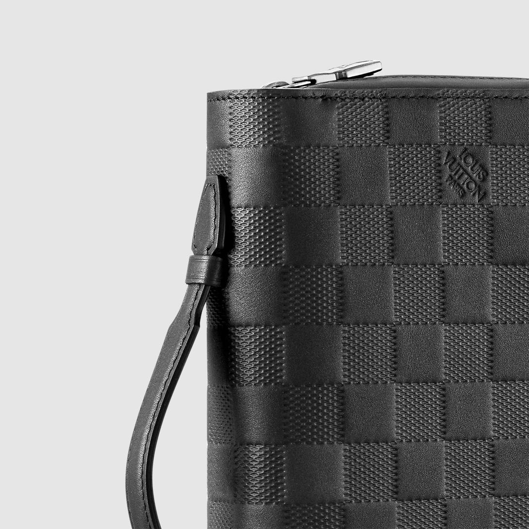 Ví Louis Vuitton Zippy Xl Damier Infini Nam Xám